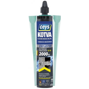 CEYS Kotva VINYLESTER chemická 300ml šedá