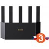 Tenda TX2L Pro AX1500 WiFi 6 Mesh Router, 1x GWAN, 3x GLAN, IPv6, 5x 6dBi anténa, WPA3, CZ App 75011991