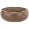 Miska ORION Miska drevo MANGO veľká pr. 20 cm (120285)