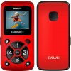EVOLVEO EasyPhone ID, mobilní telefon pro seniory, červená EP-400-IDR