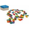 Kocky stavebnice domino plast 64ks v krabici 30x25cm Wader 12m+