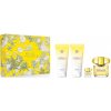 Versace Yellow Diamond Pour Femme toaletná voda 90 ml + telové mlieko 100 ml + sprchový gél 100 ml + toaletná voda 5 ml, darčeková sada pre ženy