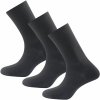 Devold Daily Merino Medium Sock Klasické Ponožky Pack Veľkosť: 36-40, Farba: Čierna SC593063B950A