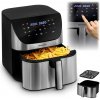 Beztuková fritéza Air fryer Berdsen BD-659 strieborná