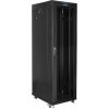 Skriňa Lanberg Stojacia inštalačná skrinka 19 42U 800x800 čierna, LCD sklenené dvierka (Flat pack)