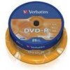 VERBATIM DVD-R 4.7GB 16X 25KS CAKE