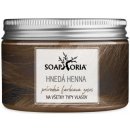 Soaphoria Bylinná farbiaca zmes na vlasy z henny - hnedá 100 g