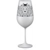 Crystalex pohár Zverokruhy Lev biela 550 ml
