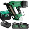 Klincovačka HiKOKI NR1890DCA WQZ 18V 2x5Ah 2-rýchlostná 120J 34° BL kufor