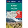 54 Bozen und Umgebung 1: 50 000 KOMPASS