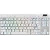 Herná klávesnica Logitech G PRO X TKL LIGHTSPEED Tactile, biela (920-012148)