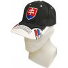 Šiltovka Slovakia trikolóra čierna