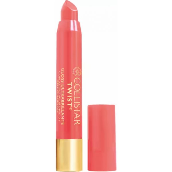 Rúže Collistar Twist Ultra Shiny Lip Gloss s kyselinou hyalurónovou 213 Peach 2,5 ml