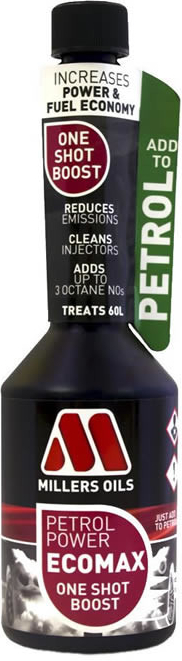 Millers Oils Petrol Power Ecomax One Shot Boost 250 ml - 0