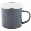 Enavint smaltovaný hrnček, sivá