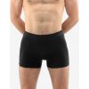 GINA Pánske bambusové boxerky s dlhšou nohavičkou Eco Bamboo | 54005P - čierna, L/XL