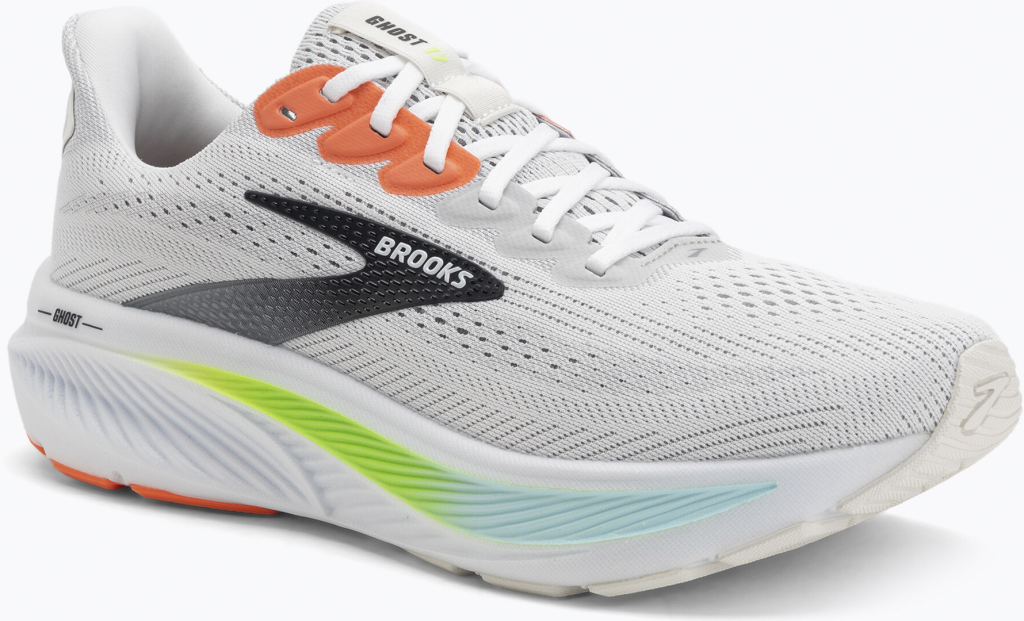 Brooks Ghost 17 M 1104421D112 white pink clay gecko