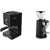 Gaggia Classic UP, black + Rocket Espresso SUPER FAUSTO, black