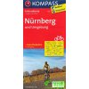 Nurnberg und Umgebung (Norimberk) 1:70 t. laminovaná