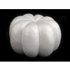 Tekvica 8x12,5 cm polystyrén - 1 ks biela