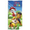 SpinMaster - Detská bavlnená osuška Tlapková patrola Paw Patrol - Play Patrol / 70 x 140 cm