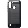 Silikónové puzdro na Motorola Moto G8 Power Lite Carbon TPU čierne