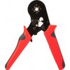 Lisovacie kliešte na konektory, čierne rukoväte
