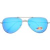 Polarzone Svetlomodré zrkadlové polarizačné pilotky 