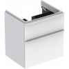 GEBERIT SMYLE SQUARE 58,4 x 47 x 61,7cm skrinka pod umývadlo so zásuvkami, biela lesklá, 500.352.00.1