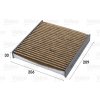 VALEO Filter vnútorného priestoru 701015
