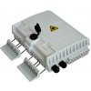 FTTH Box velký, 16xSC, LC, E2000, plast