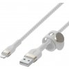 Kabel USB Belkin USB-A - Lightning 1 m Biały (CAA010BT1MWH)