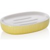 Miska na mydlo Ava keramika žltá 13,5x8,5x3,0cm