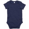 Babybugz Dojčenské body s krátkymi rukávmi - Námornícka modrá | 6-12 mesiacov