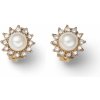 Oliver Weber Pôvabné pozlátené náušnice s perličkou Rush 23021G