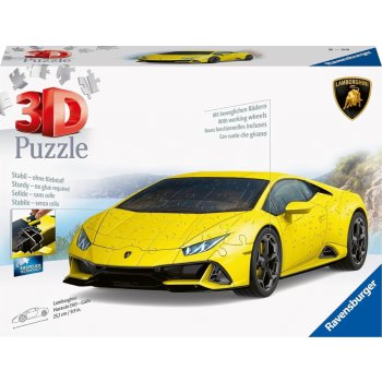 Ravensburger 3D puzzle Lamborghini Huracán Evo Žlté 108 ks