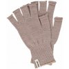 Vlnka Merino rukavice bez prstov Woolee béžová veľkosti oblečenia 8-9