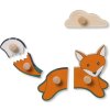Hauck Puzzle s úchytmi N Sort Fox