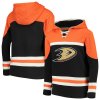 Fanatics Dětská mikina Anaheim Ducks NHL Asset Lace-Up Pullover Hoodie Veľkosť: Dětské L (11 - 12 let)