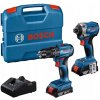 SADA BOSCH VŔTAČKA GSR-185 + RÁZOVÝ UŤAHOVÁK GDR-215 #NOVÉ, Z VÝROBY
