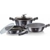 BerlingerHaus sada riadu 6ks BH-7052 Metallic Line Carbon Pro Edition