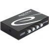 DeLOCK 87634 Switch USB manuell 4 Port 4x USB-B Buchse auf 1x USB-A Buchse černá
