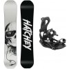 Hatchey Sillence freestyle snowboard + Hatchey Fastec viazanie - 148 cm + L, black (EU 42-45)