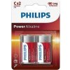 Philips baterie C PowerLife, alkalická - 2ks LR14P2B/10