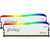 Kingston FURY Beast White/DDR4/32GB/3200MHz/CL16/2x16GB/RGB/White KF432C16BWAK2/32