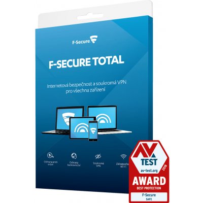 F-Secure TOTAL 3 lic. 12 mes.