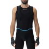 UYN Cyklistické tielko - CYCLIST - čierna/šedá 2XL