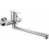 Bruckner BARON nástenná umyvadlová/vaňová batéria, rozteč 100mm, chróm 612.035.1