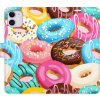Flipové puzdro iSaprio - Donuts Pattern 02 - iPhone 11