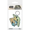Prívesok na kľúče Star Wars gumová Mandalorian Grogu